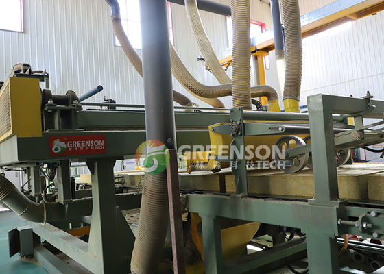 ভালো দাম খনিজ উল পাথর উল প্যানেল উৎপাদন লাইন 80-200kg/m3 ঘনত্ব অনলাইন