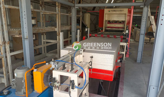 ভালো দাম পিভিসি ফিল্ম জিপস বোর্ড ল্যামিনেশন মেশিন ল্যামিনেটেড জিপস বোর্ড তৈরির মেশিন অনলাইন