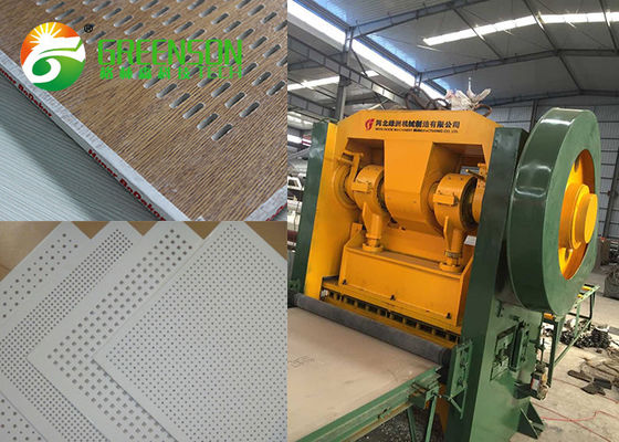 ভালো দাম ছাদ এবং ওয়াল সজ্জা জন্য Gypsum বোর্ড ছিদ্রযুক্ত শীট মেকিং মেশিন অনলাইন