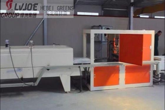 ভালো দাম 15m/min উত্পাদন গতি সম্পূর্ণ স্বয়ংক্রিয় জিপসুম সিলিং টাইলস মেশিন প্রস্তুতকারক অনলাইন