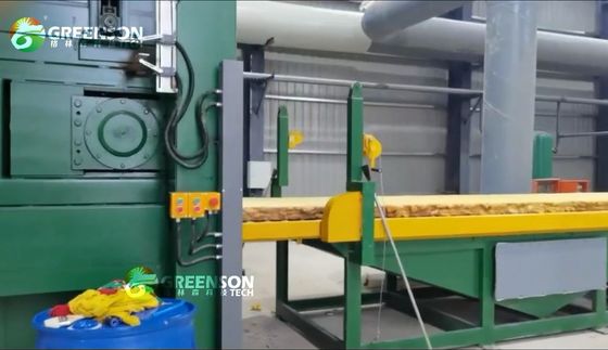 80-200kg/m3 কাঁচামাল ঘনত্ব উন্নত পিএলসি নিয়ন্ত্রণ প্রযুক্তি সহ রক উল উত্পাদন লাইন