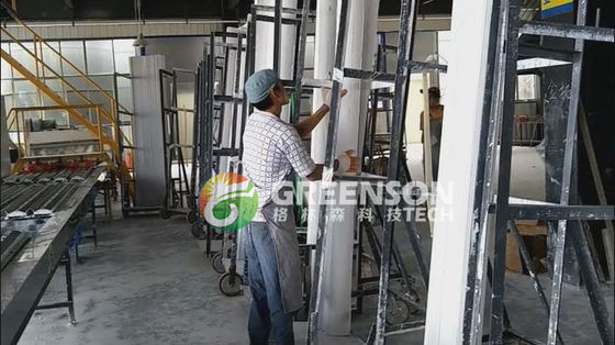 বিল্ডিং উপাদান জিপ্সাম প্লাস্টার কর্নিস উৎপাদন লাইন মেশিন 42-150 M উচ্চ আউটপুট ক্ষমতা জন্য