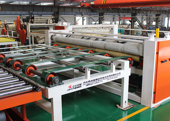 ভালো দাম রাবার বাজারের জন্য ফাইবার গ্লাস ম্যাট Laminated জিপসুম সিলিং বোর্ড মেকিং মেশিন অনলাইন