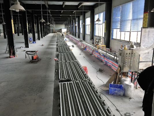 পিএলসি সেন্ট্রালাইজড কন্ট্রোলের সাথে স্বয়ংক্রিয় জিপসাম কর্নিস উত্পাদনের লাইন