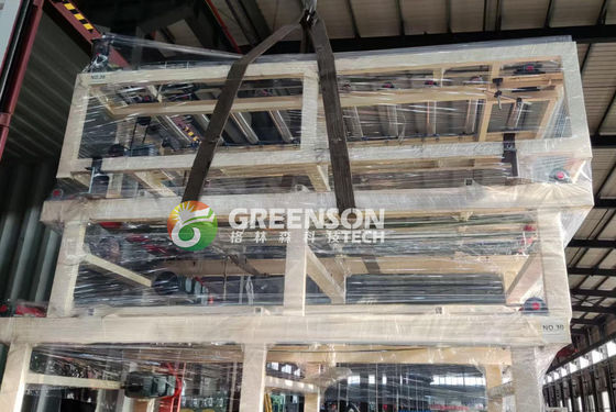 ভালো দাম খরচ কার্যকর 2x2 ড্রপ সিলিং টাইলস 15m/min সামঞ্জস্যযোগ্য গতির সঙ্গে জিপসুম সিলিং টাইলস তৈরীর মেশিন অনলাইন