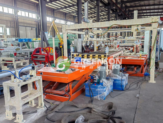 ভালো দাম Fully Automatic Lamination Machine for PVC Film Gypsum Board with 380V 50HZ Voltage and 2-6 Million Square Meters Capacity অনলাইন