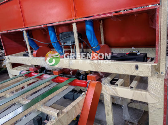 ভালো দাম 4KW ইনস্টল করা শক্তি ≤1300mm এর সাথে সম্পূর্ণ স্বয়ংক্রিয় ল্যামিনেটিং মেশিন 5-30mm জিপসাম সিলিং টাইলসের জন্য কার্যকর প্রস্থ অনলাইন