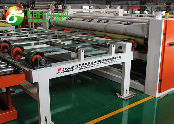 পিভিসি Laminated জিপসুম বোর্ড সিলিং টাইলস জন্য সম্পূর্ণ স্বয়ংক্রিয় কাটিং মেশিন