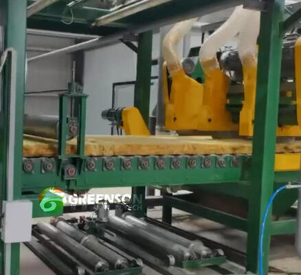 ভালো দাম পিএলসি কন্ট্রোল সহ কাস্টমাইজড রক উল উত্পাদন লাইন 1.2 মিটার প্রস্থ এবং খনিজ উল বোর্ড উত্পাদন জন্য প্রাকৃতিক গ্যাস কুপোলা অনলাইন