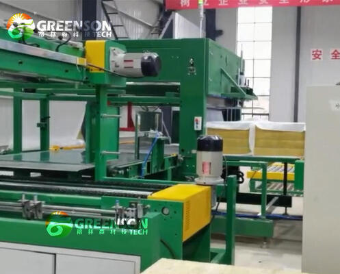 ভালো দাম বহিরাঙ্গন সজ্জা প্রাচীর উচ্চ-ঘনত্বের 40-150 কেজি/m3 মিনারেল রক উল প্যানেল উৎপাদন লাইন, যার বার্ষিক ক্ষমতা 10000-60000 টন এবং মোট শক্তি 200-300 কিলোওয়াট অনলাইন