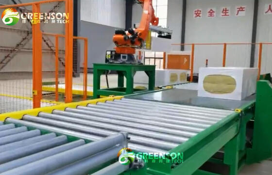 ভালো দাম পিএলসি নিয়ন্ত্রিত ১.২ মিটার প্রস্থ এবং অনির্দিষ্ট দৈর্ঘ্যের রক উল উৎপাদন লাইনের সাথে ব্যাসল্ট ফাইবার উৎপাদন লাইন অনলাইন