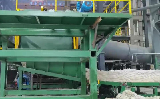 ভালো দাম প্রতি মিনিটে 10-15 মিটার গতি এবং 80-200 কেজি / এম 3 কাঁচামাল ঘনত্ব সহ রক উল উত্পাদন লাইন জন্য উচ্চ দক্ষতা কপোলা ফার্নেস অনলাইন