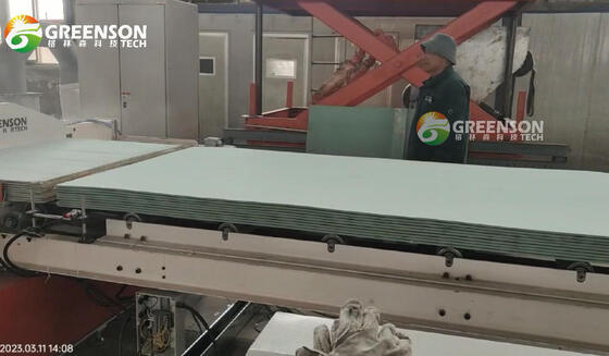 জিপসাম কারখানার জন্য জিপসাম বোর্ড স্ক্র্যাপ উপাদান Dunnage কাটার