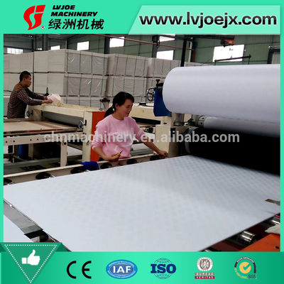 ভালো দাম সম্পূর্ণ স্বয়ংক্রিয় 600x600 ভিনিল আচ্ছাদিত জিপসুম বোর্ড মেকিং মেশিন অনলাইন