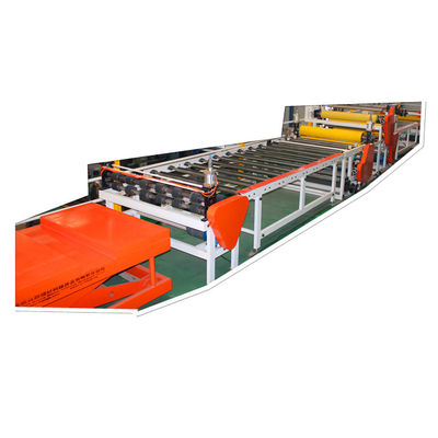 Laminating পিভিসি ফিল্ম জন্য সম্পূর্ণ স্বয়ংক্রিয় জিপসাম সিলিং মেশিন