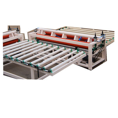 সেমি - স্বয়ংক্রিয় আলংকারিক পিভিসি ফিল্ম Laminate বোর্ড মেশিন 380V সিই ISO অনুমোদিত