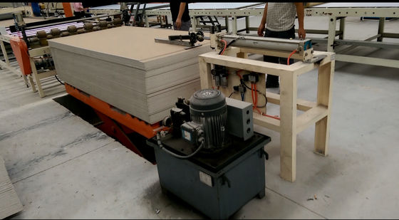 Plasterboard পিভিসি Laminating মেশিন জন্য পেশাদারী স্বয়ংক্রিয় প্যানেল ফিডার